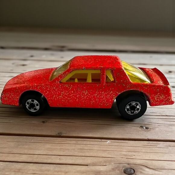 1988 Hot Wheels Red Monte Carlo SS with Gold Glitter Paint - Picture 1 of 8